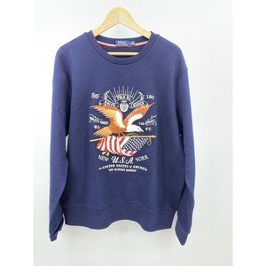 Polo Ralph Lauren Men’s Sweatshirt USA Glourious Banner Size L NWOT (A3)